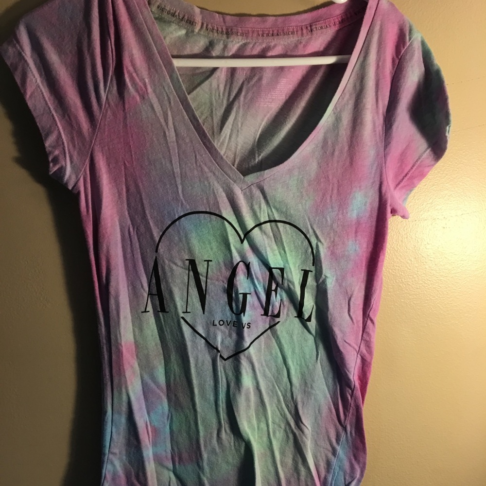Tie dye Victoria’s Secret shirt